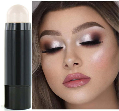 Emijun HOLLYWOOD GLOW PIGMENTED FACE AND BODY HIGHLIGHTER Highlighter(SILVER)