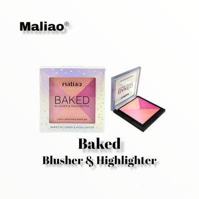 maliao Instant Glow Baked Shimmer Brick Highlighter * Highlighter(multicolor)