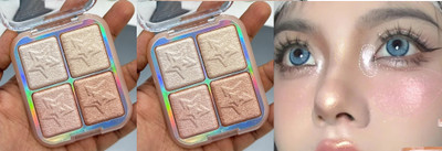 tanvi27 Combo Smooth Shine Highlighter Waterproof Long-Lasting Highlighter(Multicolor)