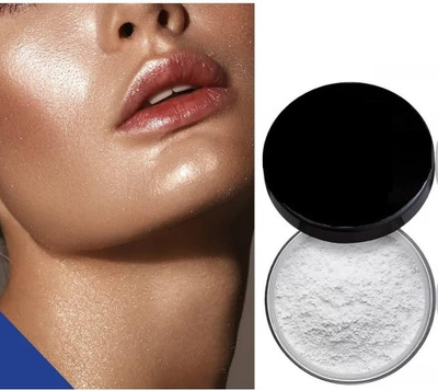 USBK Gold Shimmery shiny powder face & body highlighter powder Highlighter(GOLD)