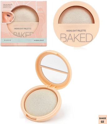 nuvya Everyday Makeup Highlighter with Fine Shine S2 Highlighter(Silver)