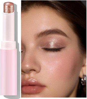 GABBU Eye Shadow, Shimmer Finish, Easy Application, Versatile For All Skin Types Highlighter(GOLD)