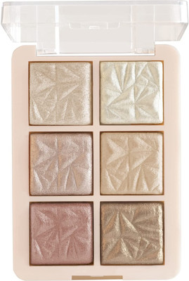 YAWI best 6 Shade illuminating GlowZilla Face Kit  Highlighter(MULTICOLOR)