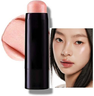 GABBU Creamy Highlighter and Contour Stick with Natural Finish Glow Stick. Highlighter(PINK)