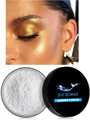 BLUEMERMAID COLOR CHANGING GOLDEN COLOR HIGHLIGHTER POWDER Highlighter(GOLDEN)