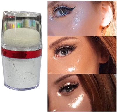 SEUNG Best Makeup Face Glow Highlight Professional Look  Highlighter(silver)