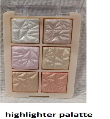 Luipui highlighter palatte unique effective for girls pack of 1 Highlighter(multicolor)