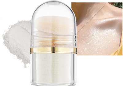 MYEONG Highlighter Ultra Silver Shimmery Effect, Glitter, Highlighter Powder Pigments Highlighter(Silver)