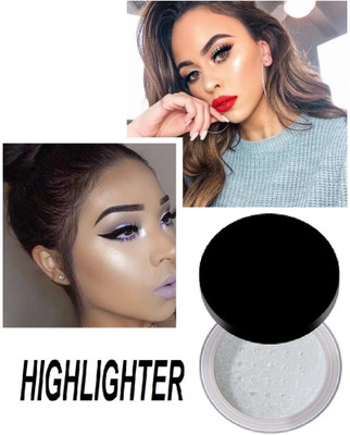 Emijun COLOR CHANGE SHIMMER HIGHLIGHTER FOR WOMEN'S FACE MAKEUP  Highlighter(SILVER)