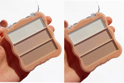 Latixmat Combo Weightless Illuminating Shimmer Texture Longwear Palette  Highlighter(MULTICOLOR)