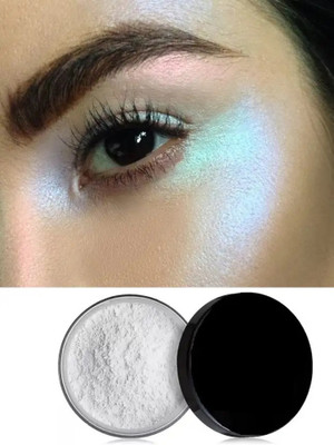 USBK MAKEUP HIGHLIGHTER POWDER COLOR CHANGING HIGHLIGHTER BLUE COLOR Highlighter(BLUE)