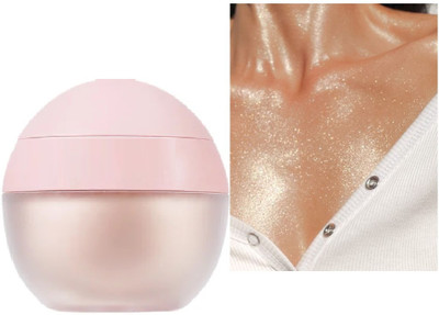 REIMICHI Highly-Pigmented Powder Highlighter with Luminous Finish | Easy to Blend Formula Highlighter(Rose gold)