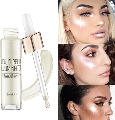 REIMICHI Highlighter For Face, Boosts Hydration - For All Skin Types Highlighter(SILVER GOLD)