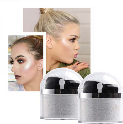 YAWI BEST Illuminator Glowing Shimmery Shhiny SILVER Highlight For Girl And Women Highlighter(SHINY SILVER)