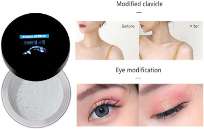 BLUEMERMAID NEW POWDER HIGHLIGHTER WITH COLOR CHANGING FORMULA Highlighter(PINK)