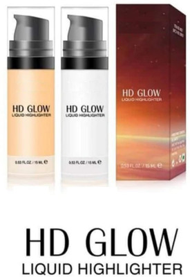 WOONGMI Glow Shimmery Shiny Gold , Silver Highlight For All Skin Type Highlighter(Gold, Silver)