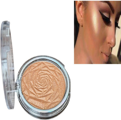 Luipui attractive fashionable perfect for beauty of face shimmer highlighter palatte Highlighter(golden)