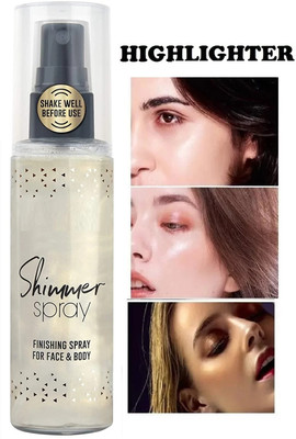 Yuency PERFECT SHIMMERY FINISH SILVER BODY, FACE, HIGHLIGHTER Highlighter(SILVER)