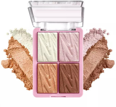 HUZURLU Face Perfect Premium powder  Highlighter(multi color)