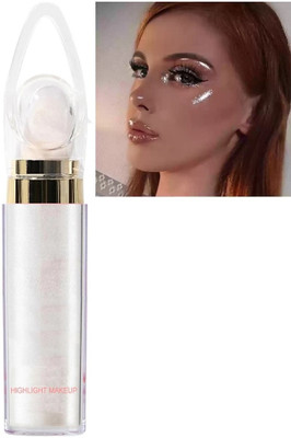 GABBU Highlight Shimmering Powder,Waterproof Long Lasting Highlighter(silver)