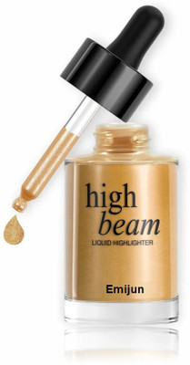 Emijun Ultra Long Lasting Blendable Illuminator For Face Makeup Highlighter(Gold)