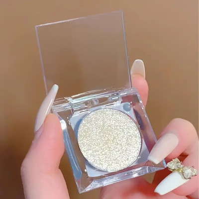 WOONGMI Natural Glow Ultra Pigment Easyblend Texture Longwear Illuminating  Highlighter(Gold)