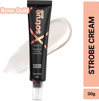 Sotrue Strobe Cream - 30gm | Instant Illumination | Primer + Moisturizer +  Highlighter(Rose Gold)
