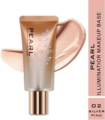 nn Non Greasy & Blinding Shine | Highly Pigmented Illuminator Highlighter(SILVER PINK)