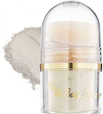 REIMICHI Body & Face Shimmer Highlighter Powder Pigments Highlighter(WHITE)