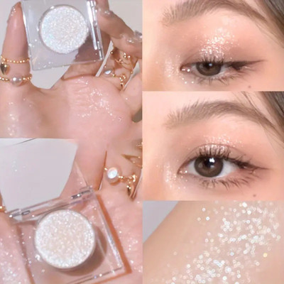 REIMICHI Ultra-Blendable & Waterproof Eye Makeup and  Highlighter(silver)