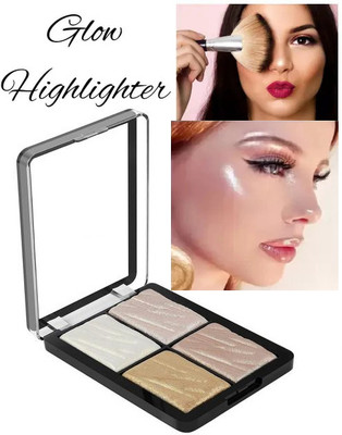Sheny shimmer finish highlighter powder Highlighter(multicolor)