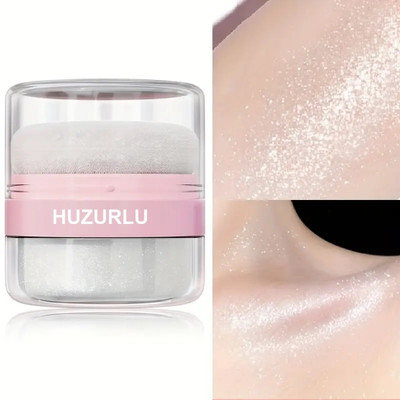 HUZURLU NEW Highlighter Professional Long Lasting Waterproof highlighter in makeup Highlighter(WHITE)