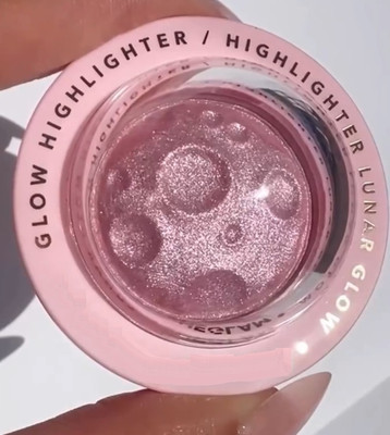 AFARAXIA Baked Shimmer Blusher And Highlight Palette  Highlighter(PINK)