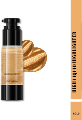 luzimaisa Drop & Glow Illuminating Liquid Highlighter With Dewy Finish Highlighter(gold)