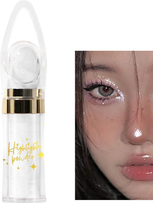 Sheny Highlighter Stick Makeup Face Glow Highlight Brighten Shimmer Make Highlighter(silver)