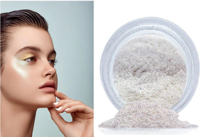 USBK MAKEUP BEST HIGHLIGHTER POWDER WHITE COLOR Highlighter(WHITE)