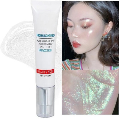 Yuency Glow Liquid Highlighter| Glowing Radiance for Perfect Complexion  Highlighter(silver)