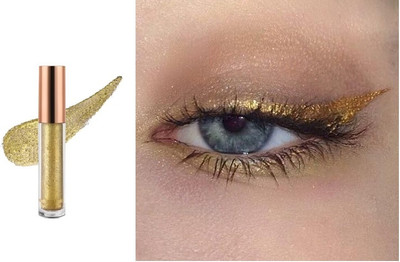 HUZURLU Liquid Bronzer Stick With Sponge Natural Beauty Highlighter Drop Shipping Highlighter(GOLD)
