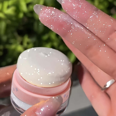 MYEONG Face And Body Silver Shimmer Highlighter Powder Highlighter(Silver)