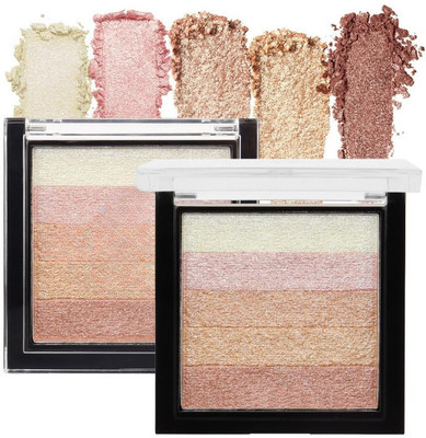 VBA Highlighter/Eyeshadow pallete Square Single Pressed Multiuses (EYE, CHEEK,BODY) Highlighter(SHADE 4)