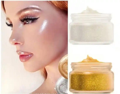 REIMICHI Shimmer Gold & Silver Loose Powder  Highlighter(gold, silver)