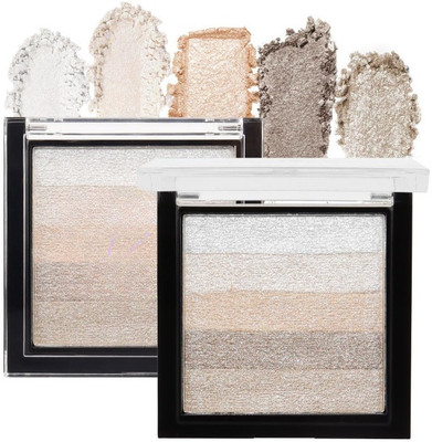 VBA Highlighter/Eyeshadow pallete Square Single Pressed Multiuses (EYE, CHEEK,BODY) Highlighter(SHADE2)