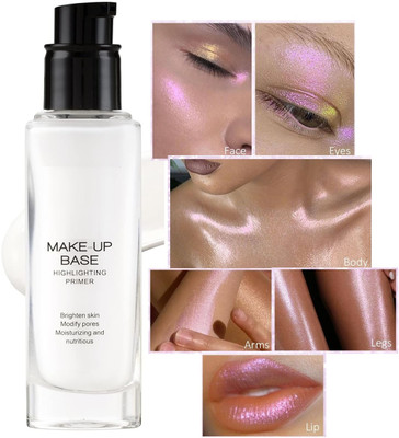 tanvi27 Foundation Pearl Illuminator Liquid Highlighter Primer Highlighter(White)