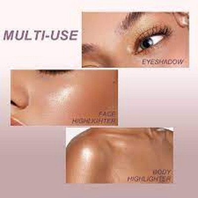 Jiwoo ALL DAY USE BODY HIGHLIGHTER Highlighter(gold, SILVER)
