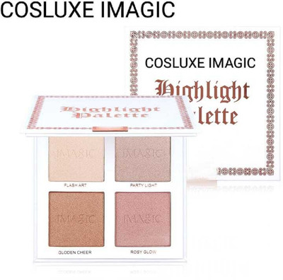 COSLUXE IMAGIC 4 IN 1 HIGHLIGHT & CONTOUR PALETTE Highlighter(MULTICOLOR)