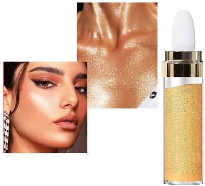 AFARAXIA gold Highlighter long lasting waterproof Highlighter(gold)