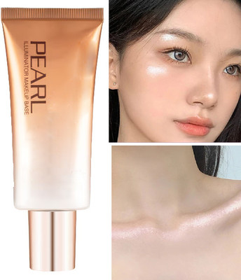 ADJD Easily Blendable Illuminator For Face Makeup Highlighter(SILVER PINK)