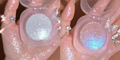 Jiwoo Use Diamond Highlighter Makeup Gel Face and Body Brighten Glitter Natural Highlighter(muliti color)