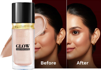 SHENY COLORS Your choise Liquid Highlighters for a Perfect Glow Every Time Highlighter(Metallic gold)