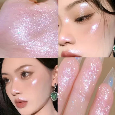 tanvi27 FACE BODY SHIMMERY HIGHLIGHTER POWDER WITH SWEAT LOCK FORMULA Highlighter(Multicolor)